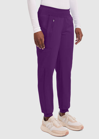 Healing Hands Purple Label Women's Tara Jogger Yoga Tall Scrub Pant
