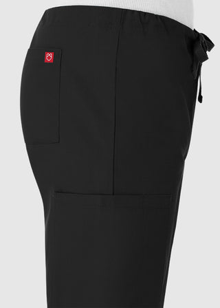 Maevn Red Panda Unisex Drawstring Straight Leg Scrub Pant