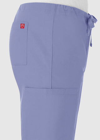 Maevn Red Panda Unisex Drawstring Straight Leg Scrub Pant