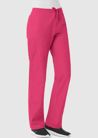 Maevn Red Panda Unisex Drawstring Straight Leg Scrub Tall Pant