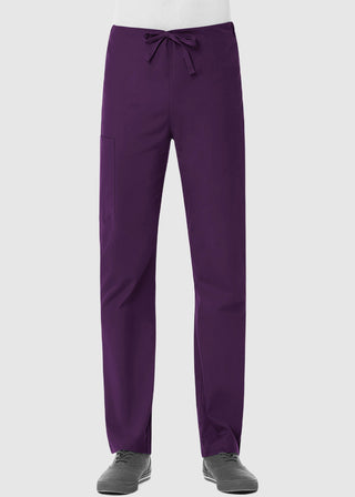 Maevn Red Panda Unisex Drawstring Straight Leg Scrub Pant