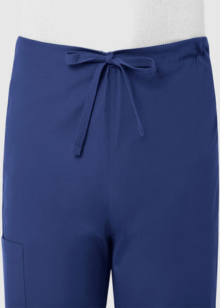 Maevn Red Panda Unisex Drawstring Straight Leg Scrub Petite Pant