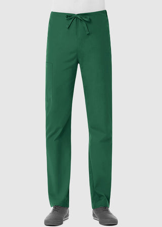 Maevn Red Panda Unisex Drawstring Straight Leg Scrub Petite Pant