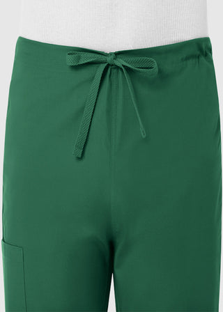 Maevn Red Panda Unisex Drawstring Straight Leg Scrub Petite Pant