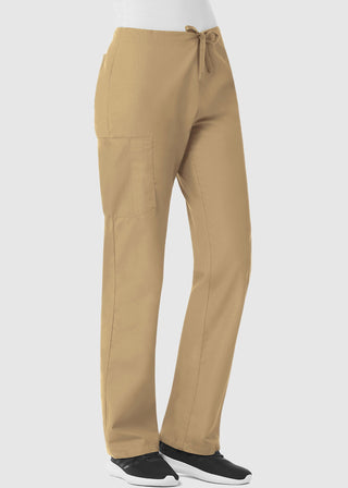 Maevn Red Panda Unisex Drawstring Straight Leg Scrub Tall Pant