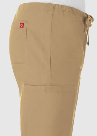 Maevn Red Panda Unisex Drawstring Straight Leg Scrub Tall Pant