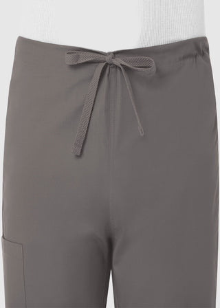 Maevn Red Panda Unisex Drawstring Straight Leg Scrub Petite Pant