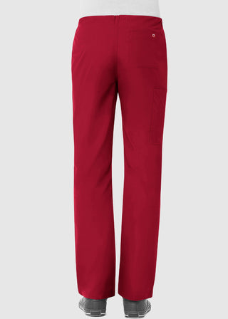 Maevn Red Panda Unisex Drawstring Straight Leg Scrub Pant