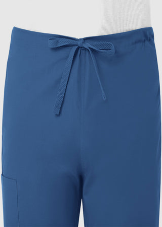 Maevn Red Panda Unisex Drawstring Straight Leg Scrub Petite Pant