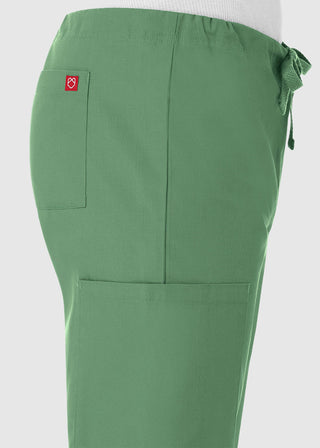 Maevn Red Panda Unisex Drawstring Straight Leg Scrub Tall Pant