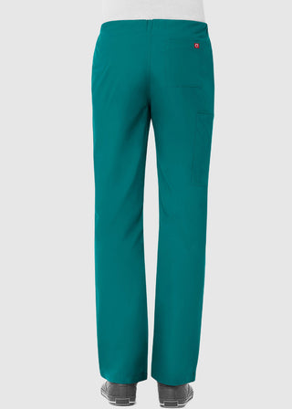 Maevn Red Panda Unisex Drawstring Straight Leg Scrub Tall Pant