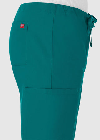 Maevn Red Panda Unisex Drawstring Straight Leg Scrub Tall Pant