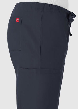 Maevn Red Panda Unisex Drawstring Straight Leg Scrub Tall Pant