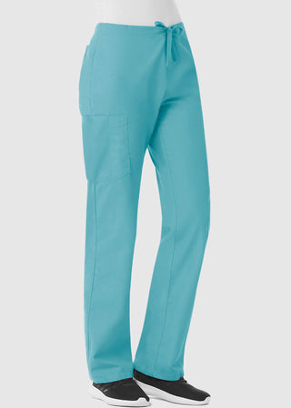 Maevn Red Panda Unisex Drawstring Straight Leg Scrub Tall Pant