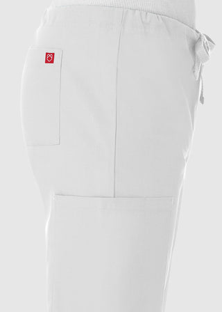 Maevn Red Panda Unisex Drawstring Straight Leg Scrub Petite Pant