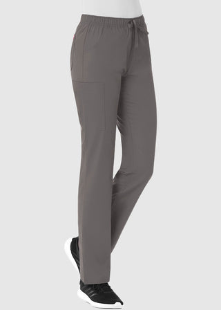 Maevn Red Panda Women's Full Elastic Waist Cargo Scrub Pant
