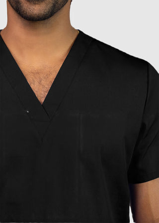 Adar Universal Unisex V-Neck Basic Scrub Top