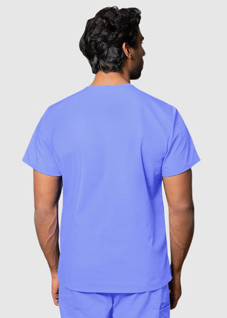 Adar Universal Unisex V-Neck Basic Scrub Top