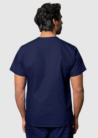 Adar Universal Unisex V-Neck Basic Scrub Top