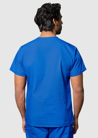 Adar Universal Unisex V-Neck Basic Scrub Top