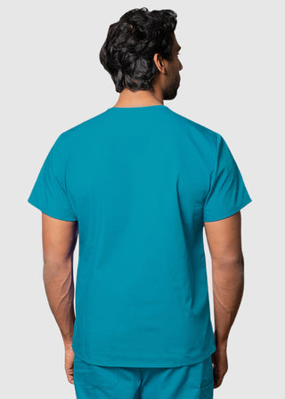 Adar Universal Unisex V-Neck Basic Scrub Top
