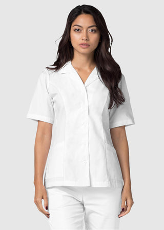 ADAR Universal Women's Lapel Collar Buttoned Top