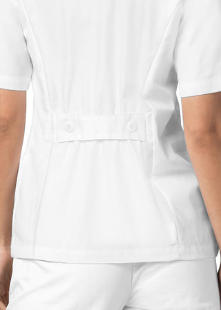 ADAR Universal Women's Lapel Collar Buttoned Top