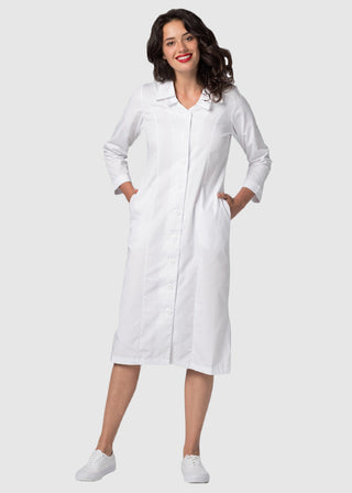 Adar Universal Women's Double Embroidered Collar Dress