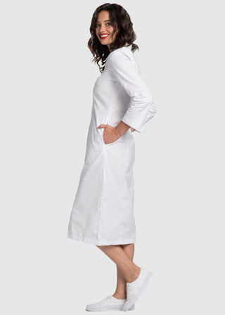 Adar Universal Women's Double Embroidered Collar Dress