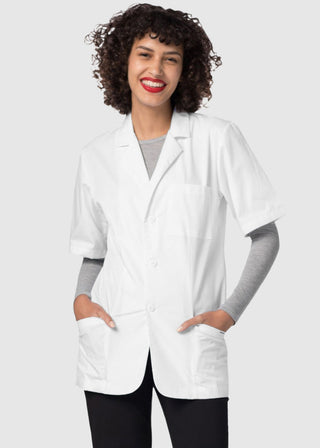 Adar 31 Inches Unisex Short Sleeve Consultation Coat