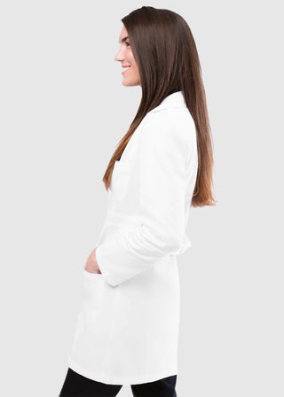 Adar Women's 33 Inches Adjustable Belt Lab Coat