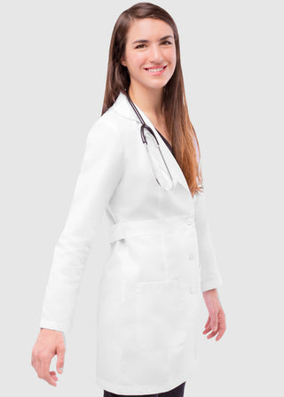 Adar Women's 33 Inches Adjustable Belt Lab Coat