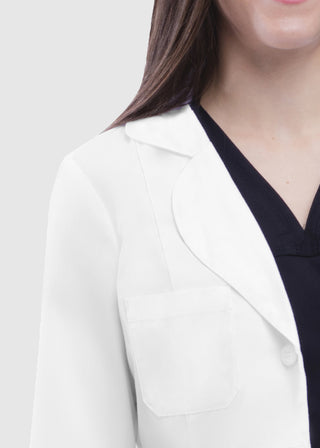 Adar Women's 33 Inches Adjustable Belt Lab Coat