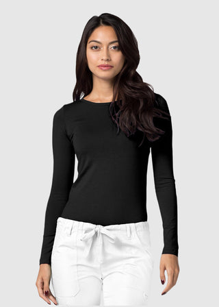 Adar Universal Women's Classic Fit Long Sleeve Comfort Tee