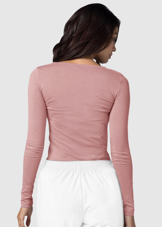 Adar Universal Women's Classic Fit Long Sleeve Comfort Tee