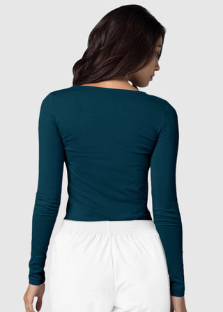 Adar Universal Women's Classic Fit Long Sleeve Comfort Tee