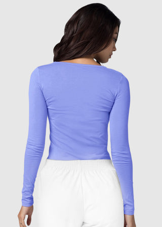 Adar Universal Women's Classic Fit Long Sleeve Comfort Tee