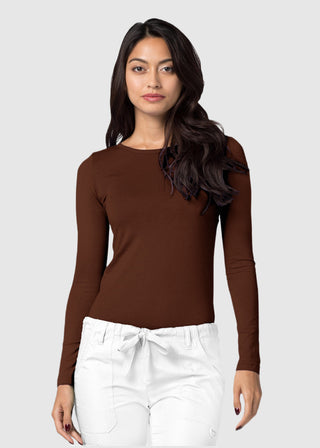 Adar Universal Women's Classic Fit Long Sleeve Comfort Tee