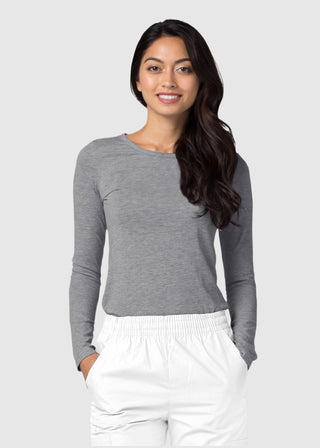 Adar Universal Women's Classic Fit Long Sleeve Comfort Tee