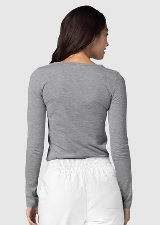 Adar Universal Women's Classic Fit Long Sleeve Comfort Tee