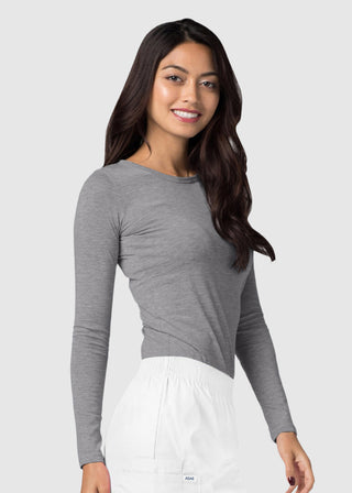 Adar Universal Women's Classic Fit Long Sleeve Comfort Tee