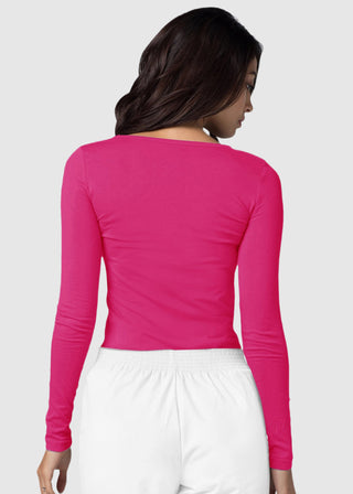 Adar Universal Women's Classic Fit Long Sleeve Comfort Tee