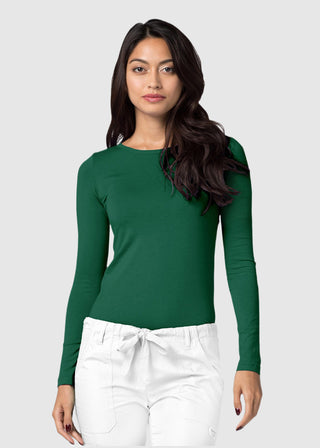 Adar Universal Women's Classic Fit Long Sleeve Comfort Tee