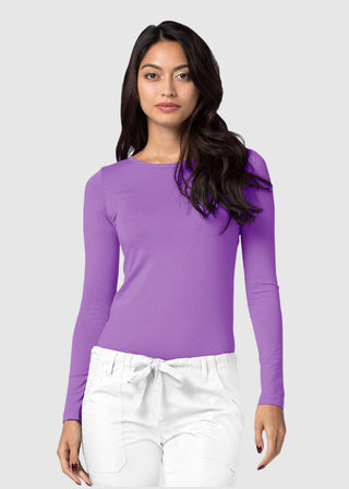 Adar Universal Women's Classic Fit Long Sleeve Comfort Tee