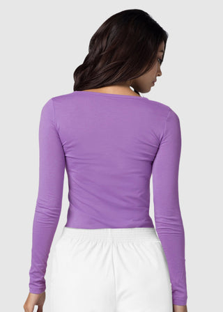 Adar Universal Women's Classic Fit Long Sleeve Comfort Tee