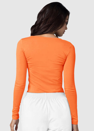 Adar Universal Women's Classic Fit Long Sleeve Comfort Tee