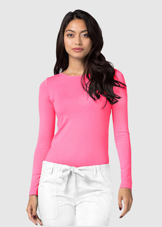 Adar Universal Women's Classic Fit Long Sleeve Comfort Tee