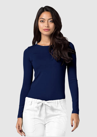 Adar Universal Women's Classic Fit Long Sleeve Comfort Tee