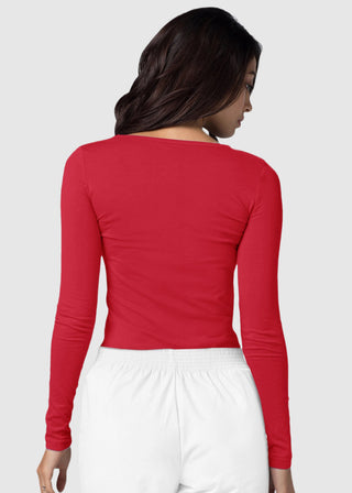 Adar Universal Women's Classic Fit Long Sleeve Comfort Tee