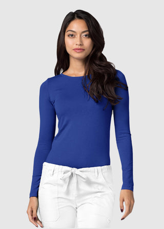 Adar Universal Women's Classic Fit Long Sleeve Comfort Tee